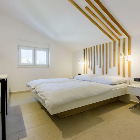 Exquisites Mit Meerblick, Sauna, Gym, Pool, Klimatisierten Schlafzimmern - Nur 500 Meter Zum * קריקווניצה